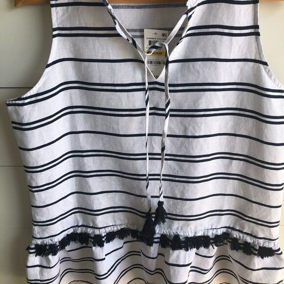 CHARTER CLUB Summer Escape Pool Coverup Size M - Picture 4 of 7